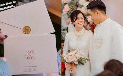 Hé lộ thời điểm trung vệ Thành Chung làm đám cưới với bạn gái