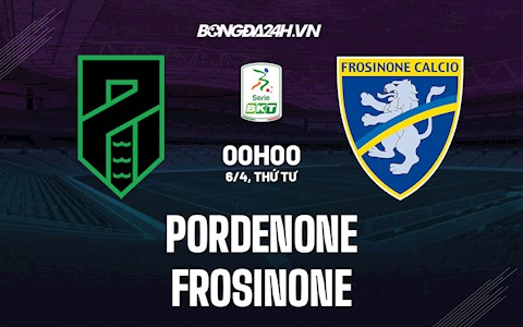 Nhận định,  Pordenone vs Frosinone 0h00 ngày 6/4 (Hạng 2 Italia 2021/22)