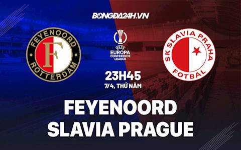 Nhận định Feyenoord vs Slavia Praha 23h45 ngày 7/4 (Europa Conference League 2021/22)