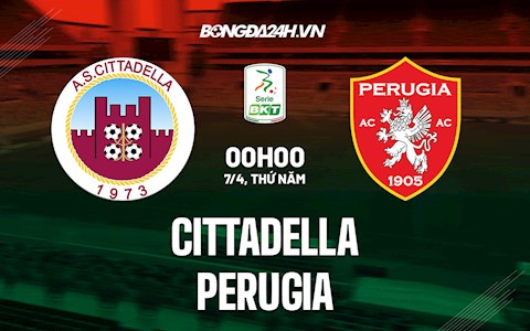 Nhận định,  Cittadella vs Perugia 0h00 ngày 7/4 (Hạng 2 Italia 2021/22)