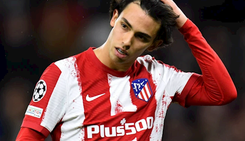 Joao Felix là người tức giận nhất với chiến thuật của Simeone