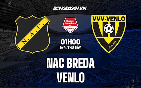 Nhận định bóng đá NAC Breda vs Venlo 1h00 ngày 9/4 (Hạng 2 Hà Lan 2021/22)