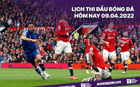 Lịch thi đấu bóng đá hôm nay 9/4: Everton vs MU; HAGL vs Hà Tĩnh