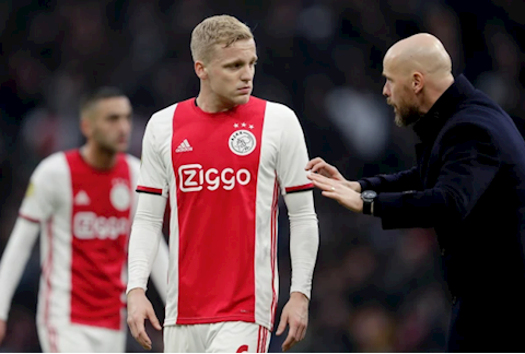 Erik ten Hag quyết định tương lai Donny van de Beek