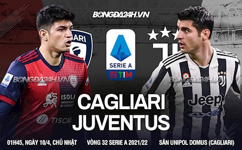 Nhận định bóng đá Cagliari vs Juventus 1h45 ngày 10/4 (Serie A 2021/22)