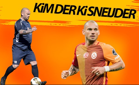 Wesley Sneijder hóa Rô béo sau khi giải nghệ