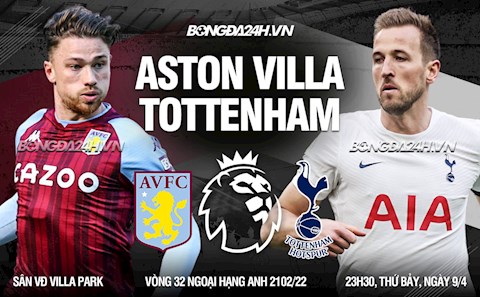 Nhận định Aston Villa vs Tottenham (23h30 ngày 9/4): Tiếp đà thăng hoa