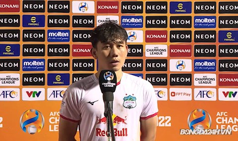 Minh Vương: HAGL đã có nhiều bài học bổ ích từ AFC Champions League