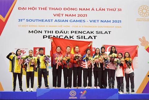 Pencak Silat Việt Nam giành vị trí nhất toàn đoàn tại SEA Games 31