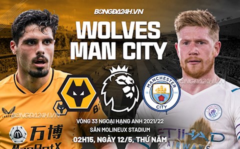 Nhận định Wolves vs Man City (02h15 ngày 12/5): Pep Guardiola đối diện bài toán khó