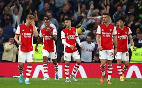 Arsenal hứng chịu trận thua đậm nhất trước Tottenham sau 39 năm