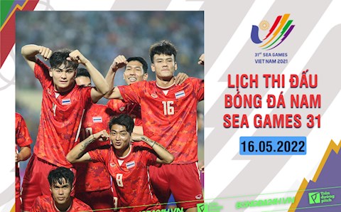 Lịch thi đấu bóng đá nam SEA Games 31 hôm nay 16/5 có những trận nào? Xem ở đâu?