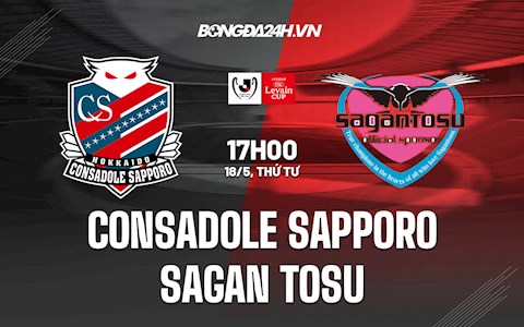 Nhận định Consadole Sapporo vs Sagan Tosu 17h00 ngày 18/5 (Cúp Liên đoàn Nhật 2022)