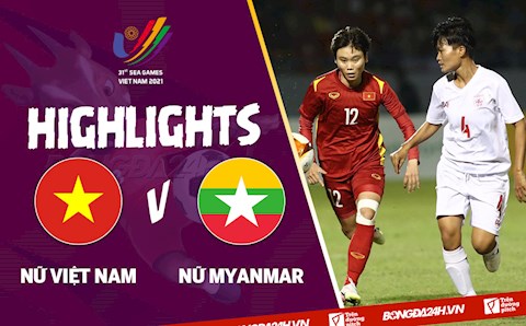 Video tổng hợp: Nữ Việt Nam 1-0 Nữ Myanmar (Bán kết SEA Games 31)