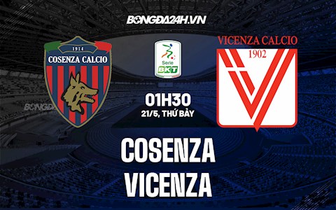 Nhận định,  Cosenza vs Vicenza 1h30 ngày 21/5 (Hạng 2 Italia 2021/22)