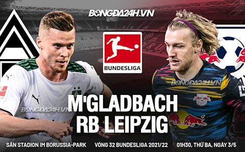 Nhận định bóng đá Gladbach vs Leipzig 1h30 ngày 3/5 (Bundesliga 2021/22)