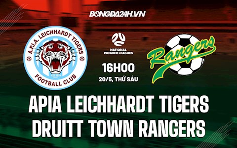 Nhận định APIA Leichhardt Tigers vs Druitt Town Rangers 16h00 ngày 20/5 (Vô địch bang New South Wales 2022)