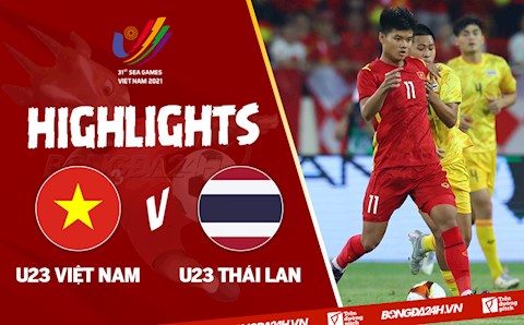 Video tổng hợp: U23 Việt Nam 1-0 U23 Thái Lan (Chung kết SEA Games 31)