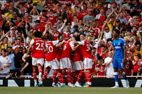 Điểm nhấn Arsenal 5-1 Everton: Chiến thắng ấn tượng nhưng muộn màng