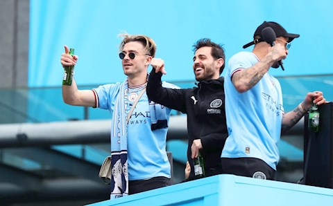 Grealish: Nhờ Bernardo Silva rời sân mà Man City vô địch Premier League