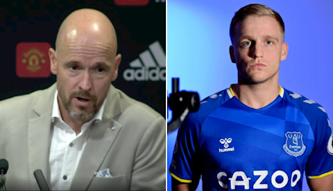 Erik ten Hag có vài lời nhắn gửi đến Donny van de Beek