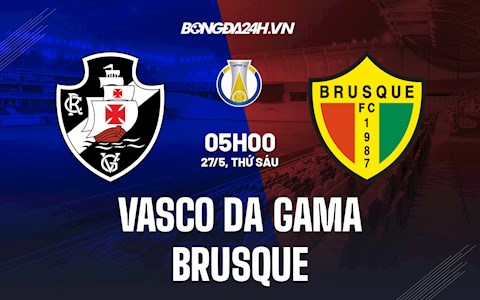 Nhận định Vasco da Gama vs Brusque 5h00 ngày 27/5 (Hạng 2 Brazil 2022)