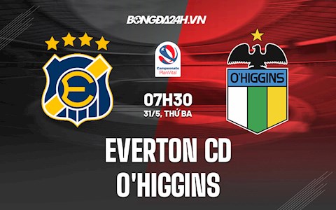 Nhận định,  Everton CD vs O’Higgin 7h30 ngày 31/5 (VĐQG Chile 2022)