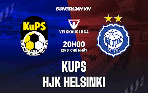 Nhận định KuPS vs HJK Helsinki 20h00 ngày 29/5 (VĐQG Phần Lan 2022)