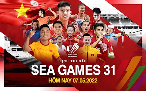 Lịch thi đấu SEA Games 31 hôm nay 7/5/2022: U23 Thái Lan tham chiến