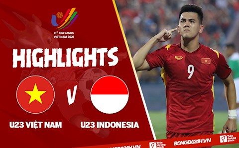 Video U23 Việt Nam 3-0 U23 Indonesia: Tiến Linh, Hùng Dũng tỏa sáng