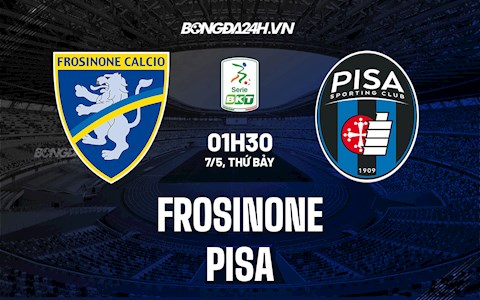 Nhận định,  Frosinone vs Pisa 1h30 ngày 7/5 (Hạng 2 Italia 2021/22)