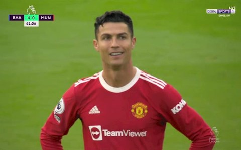 Nụ cười của Ronaldo tóm gọn màn trình diễn của MU trước Brighton