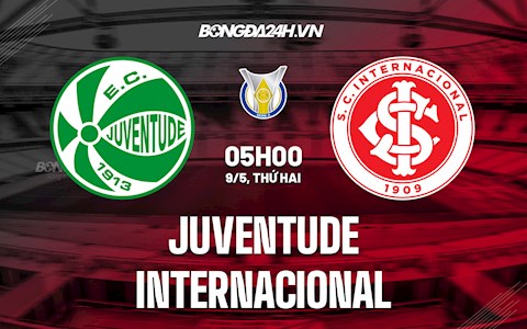 Nhận định,  Juventude vs Internacional 5h00 ngày 9/5 (VĐQG Brazil 2022)