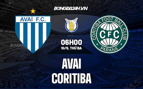 Nhận định,  Avai vs Coritiba 6h00 ngày 10/5 (VĐQG Brazil 2022)