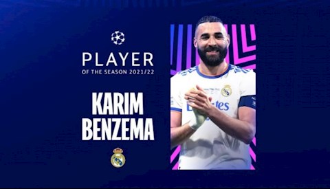 Karim Benzema chính thức được UEFA vinh danh