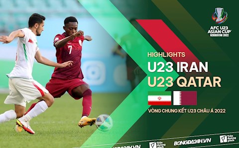 Video tổng hợp: U23 Iran 1-1 U23 Qatar (Bảng A U23 châu Á 2022)