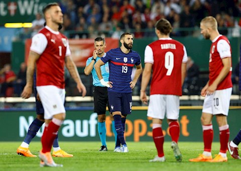 Tuyển Pháp tiếp tục gây thất vọng ở UEFA Nations League 2022/23