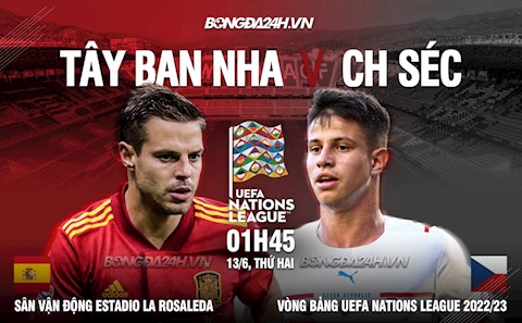 Hạ gục Séc, Tây Ban Nha vươn lên chiếm ngôi đầu bảng Nations League 2022/23