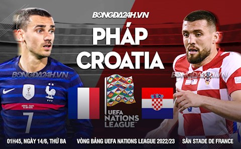 Nhận định Pháp vs Croatia (01h45 ngày 14/6): Chiến thắng giải tỏa?
