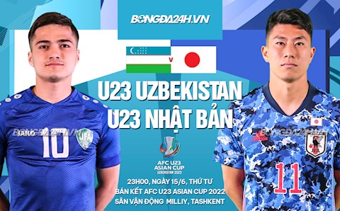 Nhận định U23 Uzbekistan vs U23 Nhật Bản 23h00 ngày 15/6 (VCK U23 châu Á 2022)