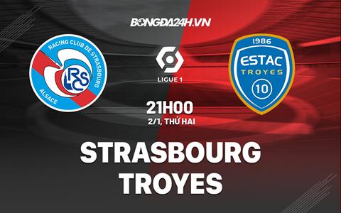 Nhận định -  Strasbourg vs Troyes 21h00 ngày 2/1 (Ligue 1 2022/23)
