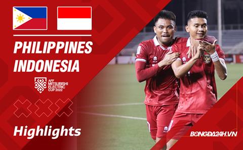 Highlights Philippines - Indonesia | Chủ nhà dừng bước | Bảng A AFF Cup 2022