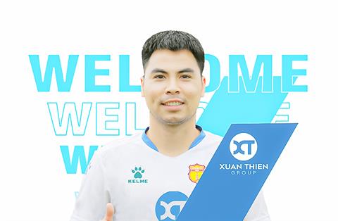 CLB Nam Định chính thức ra mắt tân binh Phạm Đức Huy