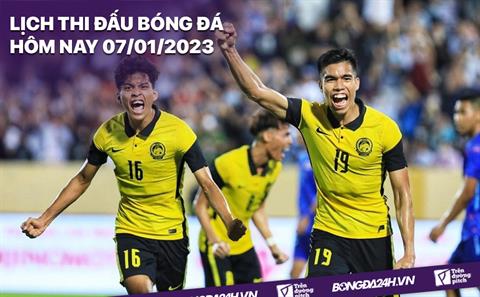 Lịch thi đấu bóng đá hôm nay 7/1/2023: Malaysia vs Thái Lan