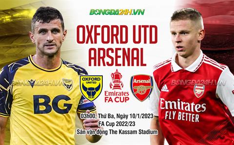 Vượt qua đội hạng 3, Arsenal đại chiến Man City ở FA Cup 2022/23