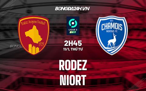 Nhận định -  Rodez vs Niort 2h45 ngày 11/1 (Hạng 2 Pháp 2022/23)