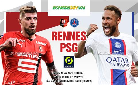 Tam tấu M-N-M được tái hợp, PSG vẫn thua đau Rennes