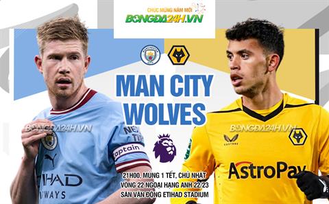 Nhận định Man City vs Wolves (21h00 ngày 22/1): Khó có bất ngờ