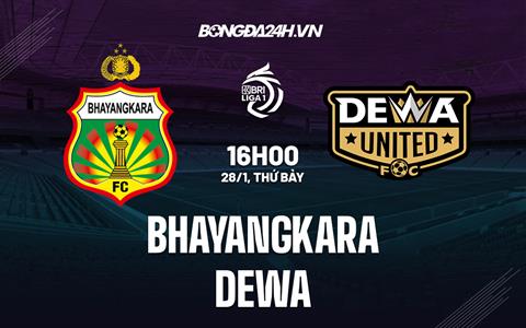Nhận định - dự đoán Bhayangkara vs Dewa 16h00 ngày 28/1 (VĐQG Indonesia 2022/23)