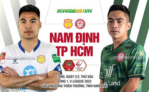 Nhận định Nam Định vs TP.HCM (17h00 ngày 3/2): 3 điểm cho chủ nhà?